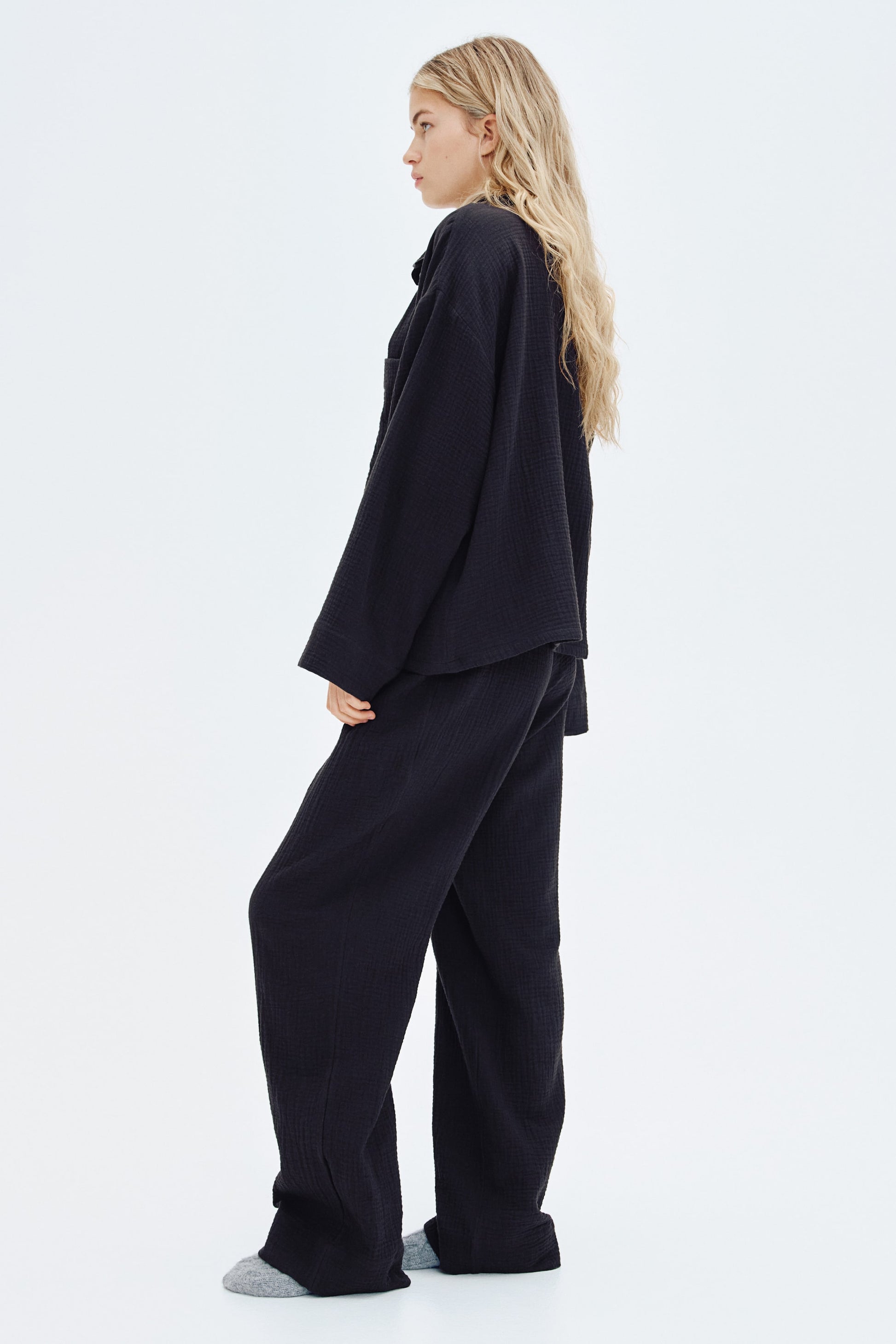Cotton muslin pyjamas