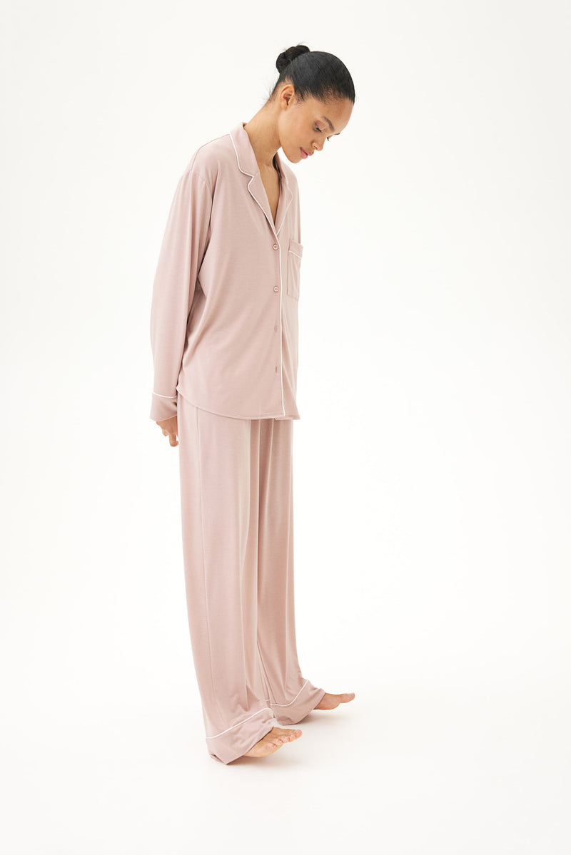 Viscose-blend pyjamas