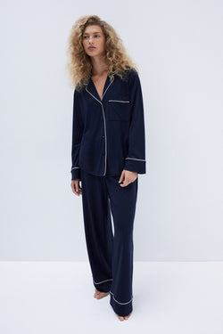 Viscose-blend pyjamas